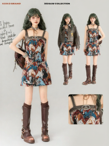 KEIKO | Đầm Bodycon Phong Cách Pháp Vintage Gợi Cảm