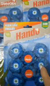 Viên tẩy và làm thơm Toilet 6 viên (Tặng 2 viên)