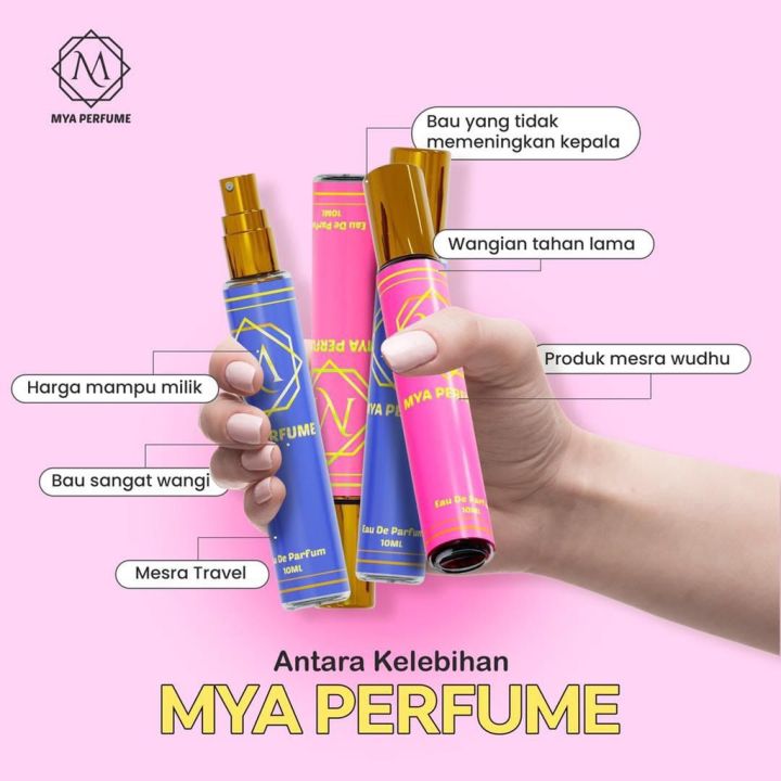 Original HQ Mya Perfume EDP for men Lazada