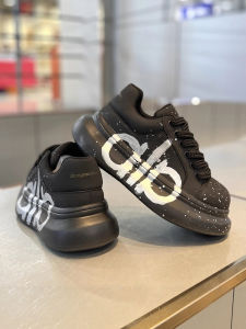 Black Samurai Mens Shoes 2025 Autumn New Trendy High-End Sports Leisure Thick Bottom Platform Shoes Heightening Dad Trendy Shoes