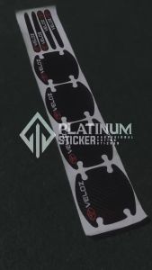 0743 PROMO 8pcs Stiker Pelindung Handle Pintu Luminous Stiker Pelindung Mobil Anti Gores Untuk mobil Toyota avanza velos