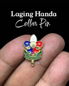 Laging Handa Pin | BOY Scout Pin | Collar Pin BSP