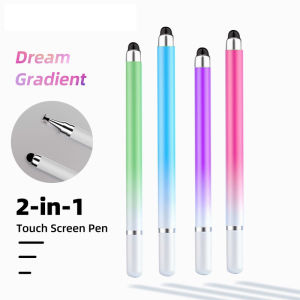 2 In 1 Stylus Pen Gradient Capacitive Touch Pencil Universal Drawing Screen for Android