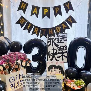 Handheld Small Banner Creative Birthday Surprise Decoration Props for Husband Boss Atmosphere Photo-taking Props Boyfriend