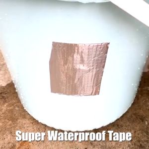 Lakban Anti Bocor Air & Lem Karet Talang Atap: Aluminium Foil Butyl Tahan Panas Super Lengket