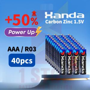 [Wholesale Price] Handa Heavy Duty AA AAA 1.5V Murah dan berkualiti Cheap and cheerful Carbon Zinc Dry Batteries