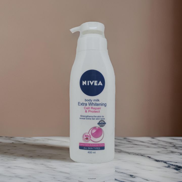 Dins Collection Nivea Ml Body Milk Extra Whitening Cell Repair