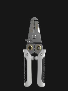 AIRAJ 5-in-1 คีมอเนกประสงค์ ตัด ปอก ตีเกลียว ย้ำหางปลา คีมปอกสายไฟอเนกประสงค์ สำหรับกลไฟใหม่ 5 in 1 สำหรับการไว้ตามต้องการ