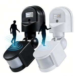 Motion Sensor LED Light 85-265V Automatic Infrared PIR Infrared Detector 180 Degree Rotating Outdoor Timer Switch Motion Sensor