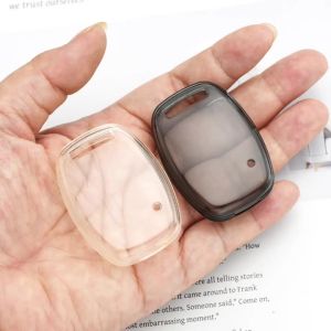 Soft TPU Car Key Case for Honda Accord CRV HRV Fit City Jazz Odyssey Shuttle Civic Caps Holder Car Accessories