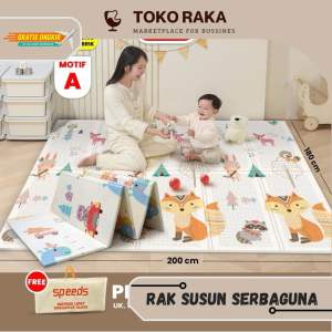 Playmat Bayi Tebal Playmate Matras Bayi 180x200cm Playmat Bayi Anak Bayi Tikar Lipat Busa