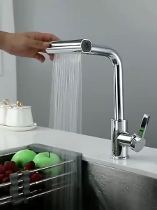 Kitchen Faucet 4-in-1 Multi-Purpose Kitchen Faucet Replacement Head 360° Swivel Teflon as a gift