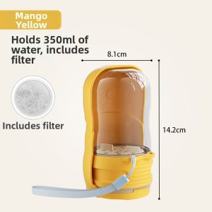 Outdoor Pet Water And Food Carrier Cup