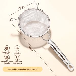 LIEHUFU | Baking Filter Stainless Steel Sieve