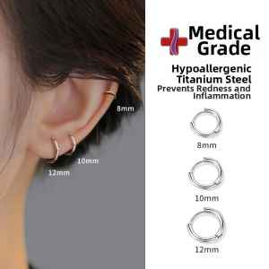 Lnieer | Titanium Alloy Ear Studs & Ear Bone Studs for Women & Men