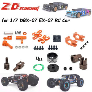 RC Steering Mount Set Drive Cup Planet Gear Joints S2 Differ Case for ZD Racing DBX-07 EX-07 DBX07 EX07 1/7 RC Car Upgrade Parts