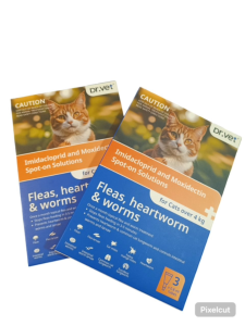 DR VET Imidacloprid and Mexidectin Spot on Solution For cats over 4kg 0.8ml