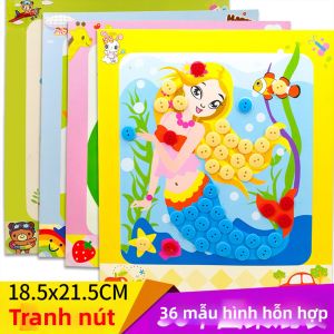 JIFANPAUL | DIY Handmade Button Craft Kit Toy