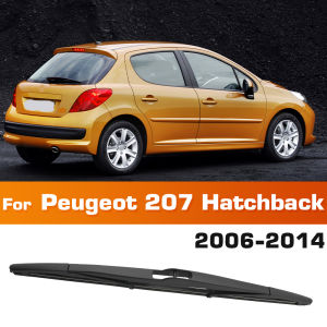 For Peugeot 207 Hatchback 2006 - 2014 Windshield Windscreen Window Brushes Wiper 16" Rear Wiper Blades Set