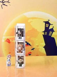 Blind Box Storage Display Storage Box Single Doll Popmart Organizer Display Cabinet Transparent Hand Made Model Box