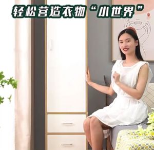 ตู้เสื้อผ้า ตู้เสื้อผ้าเอนกประสงค์ ตู้เสื้อใบใหญ่ ตู้ ตู้เสื้อผ้าไม้ ตู้ใส่เสื้อผ้า กันน้ำ กันฝุ่น ทนทาน พร้อมส่ง