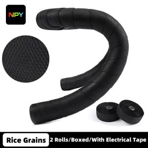 NPY Fashion Road Bicycle Handlebar Anti-slip Bar Tape Soft Breathable Cycling Handlebar Tape Damping Wear-Resistant Riding Strap