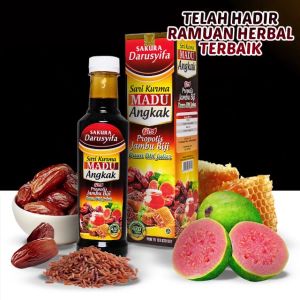 Darusyifa - Sari Kurma Madu Angkak Plus Propolis 470g Naikan Trombosit & HB DBD Tipes