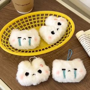 Móc Khóa Mềm Mại Sang Trọng Hình Thỏ Gấu Dễ Thương Dây Gắn Túi Hoạt Hình