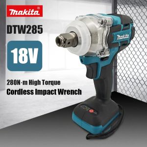 Makita | Makita DTW285 18V Brushless Impact Wrench High Torque For Machinery Assembly Daily Household Repair Jobs