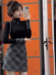 Korean Style Miu School Style Autumn Dress