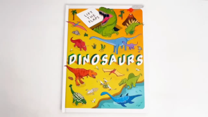 Dinosaurs Lift The Flaps Educational Book To Learn About Prehistoric World For Kids