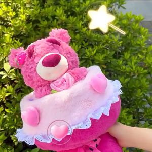 Bó Hoa Gấu Dâu Cao Cấp Dùng Làm Qùa Tặng Bạn Gái Sang Trọng Qùa Tặng 8/3 Sinh Nhật Tình Nhân