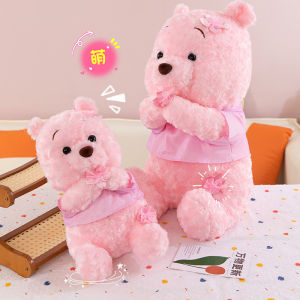 Gấu Nhồi Bông Màu Hồng Dễ Thương Gấu Nhồi Bông Hoa Anh Đào Gấu Nhồi Bông Hugging Pillow Gấu Nhồi Bông Quà Tặng Cho Bé Gái