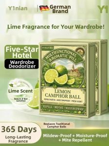 Yinian | Moisture-Proof Anti-Mold Odor-Removing Insect-Repelling Mothballs