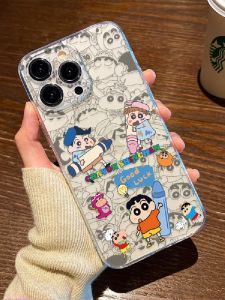Cartoon Style  Phone Case Male Female Version Transparent Silicone Pencil New Small Cartoon Cute Protective Cover
