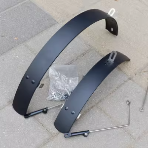 แผ่นกันดินจักรยานพับได้สไตล์วินเทจ แผ่นกันดิน 16 นิ้ว D5 ครอบเต็ม แผ่นกันฝน 20 นิ้ว D7 HAC653 แผ่นกันดิน