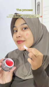 MS Glow Flawless Red Jelly Wajah Glowing Pencerah Wajah Memudarkan Noda Hitam