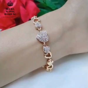 Gelang Rantai Aksesoris Fashion Wanita Cocok Untuk Sehari-hari G19-9B