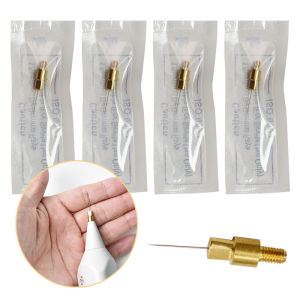 50/100pcs พลาสม่าปากกาทองแดงเข็มสําหรับ Skin Tag Removal TATTOO Fibroblastoma Freckle Spot Nevus เครื่องมือความงามอุปกรณ์เสริม
