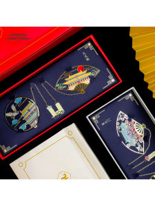 Original Creative Metal Copper Engraving Hollow Crane Bookmarks Gift Box Traditional Chinese Style Stationery Cultural Goods