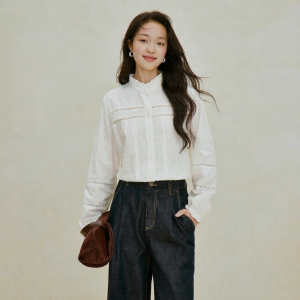 INMAN | French Court Style Lace Patchwork Blouse Women Autumn New Arrival