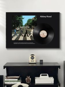 Living Room Gramophone Record Decorative Painting Restaurant Album Character Posters and Hanging Paintings Niche Art Bedroom Desktop Decoration Painting