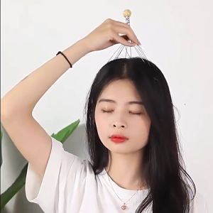 Bokoma Alat Pijat Kepala Terapi Head Maasage Stainless Kucing Anjing