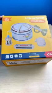 Hntob 5 In 1 Wooden Simulation Little Musician Musical Kids Performer Instrument Sensory Toy