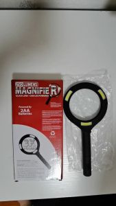 ไฟส่องสว่าง 3 แรกแรก เพื่อฉีดและเสดหมดสวย แว่นขยาย LED เลนส์ กำลังขยาย 3 เท่า ส่องกำลังมีผู้ใช้งาน 3 แรกแรก