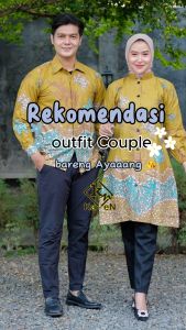 BATIK MAMAS-TERBARU COUPLE/SARIMBIT/KONDANGAN TUNIK KEMEJA BATIK KANTOR ARRIVAL LENGAN PANJANG DW01
