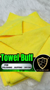 【CP CAR Detailer】Edgeless Microfiber Towel–Multipurpose Waxing Polishing Coating Removal Towel 打蜡镀膜布