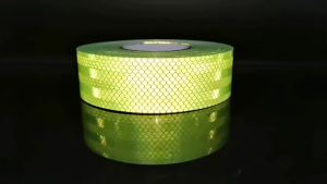 1Roll DOT-C2 White 118.11 Inches Reflective Warning Tape - High-strength Self-adhesive Suitable for Automotive and Motorcycle