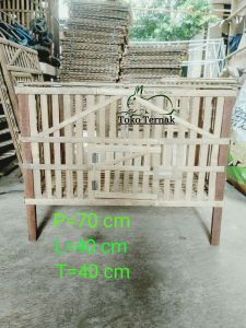 Kandang Ayam Bongkar Pasang Dari Bambu