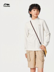 LI-NING KIDS | Moisture Wicking Quick Dry Long Sleeve T-shirt for Child